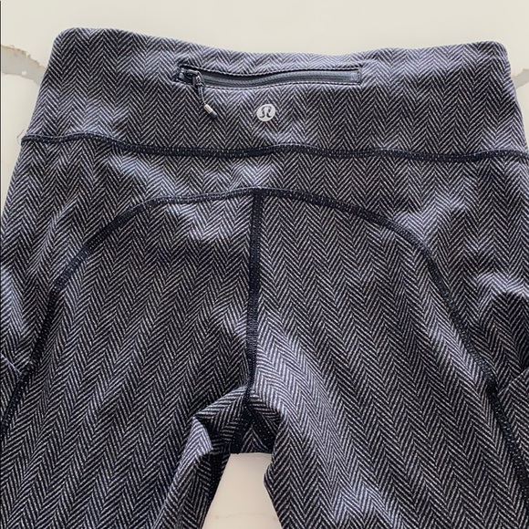 Lululemon running pant herringbone size 6 - Picture 2 of 7